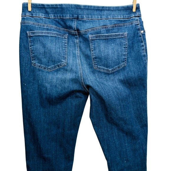 Chicos Womens Jegging Ankle Stretch Denim Slim Pull On Jean Size 2.5 | L | 14R - Picture 7 of 12